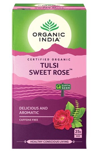 Organic india tulsi sweet rose