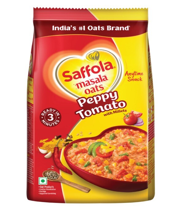 Saffola oats peppy tomato